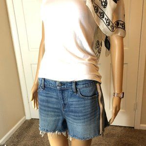 Hudson Jeans Gemma Mid-Rise Denim Cut-Off Shorts NWOT